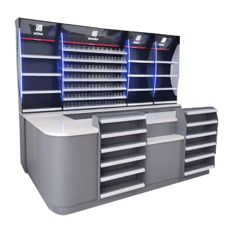 Pametni ormarić na blagajni u trgovini