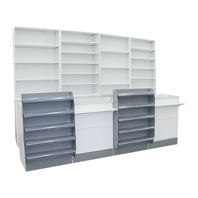 Minimalistički učinkoviti ormarić u trgovini